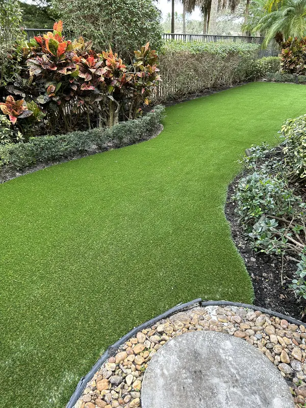 Backyard turf