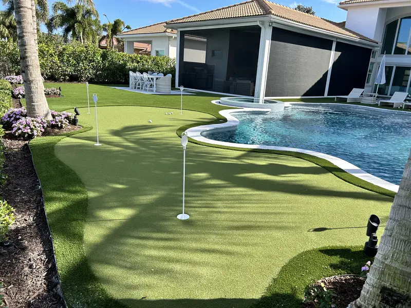 Pet turf installation